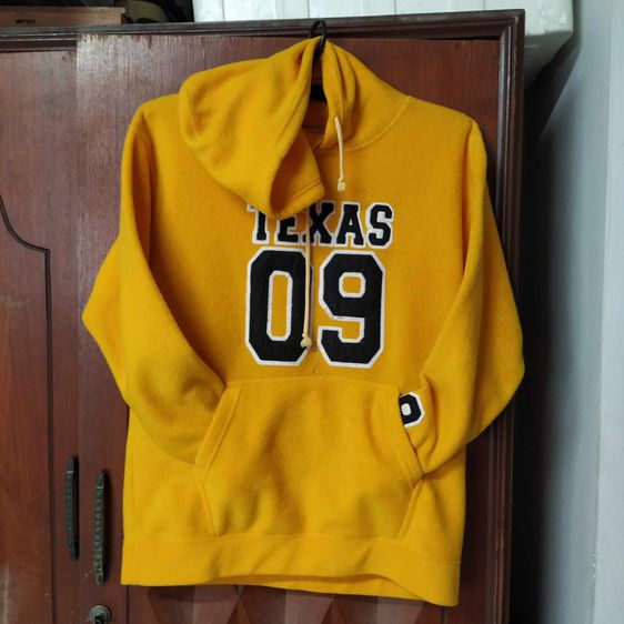 เสื้อสเวตเตอร์ Lock Heaven - Yellow Fleece Jacket with Hood - Size M รูปที่ 2