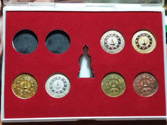 เหรียญจตุคามรามเทพ รุ่น 12 นักษัตร ปี 50 ขนาด 2.6 cm ชุดกรรมการ เหลือ 6 เหรียญ เหมาไป รูปที่ 8