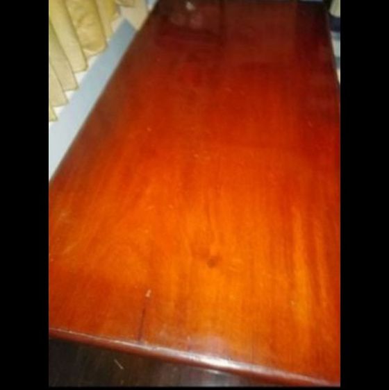 โต๊ะ​ทำงานวินเทจ​ ไม้มะค่าแผ่นเดียว รูปที่ 2