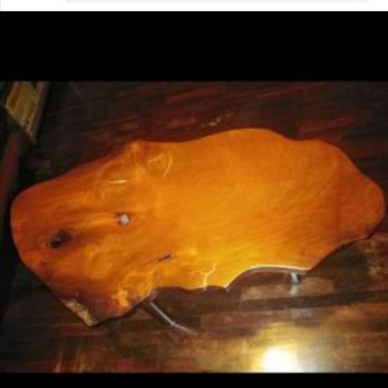 โต๊ะ​ทำงานวินเทจ​ ไม้มะค่าแผ่นเดียว รูปที่ 9