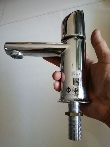 ขายก๊อกน้ำใช้สำหรับอ่างล้างหน้ายี่ห้อ cottoวัสดุเกรดพรีเมี่ยมทองเหลืองแท้เป็นของใหม่เอี่ยมถอดด้าม  ยังไม่เคยใช้งานเลย  รูปที่ 12