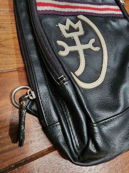 กระเป๋าหนัง เก่าเก็บ เดิมๆ สภาพดี รุ่นเก่า วินเทจ หายาก รูปที่ 4