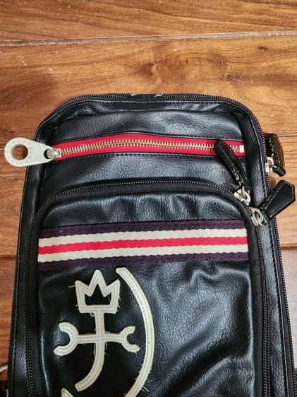 กระเป๋าหนัง เก่าเก็บ เดิมๆ สภาพดี รุ่นเก่า วินเทจ หายาก รูปที่ 5