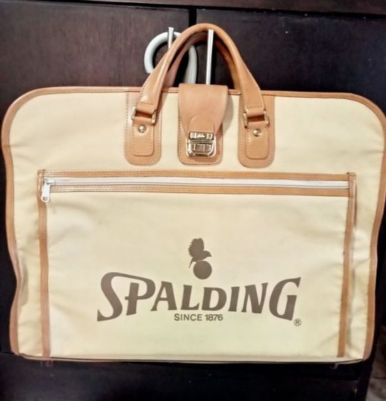 อื่นๆ โพลีเอสเตอร์ อื่นๆ กระเป๋าวินเทจ Spalding 