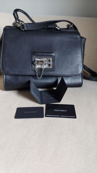 กระเป๋า dolce and gabbana สีดำ ทรงทำงาน รูปที่ 13