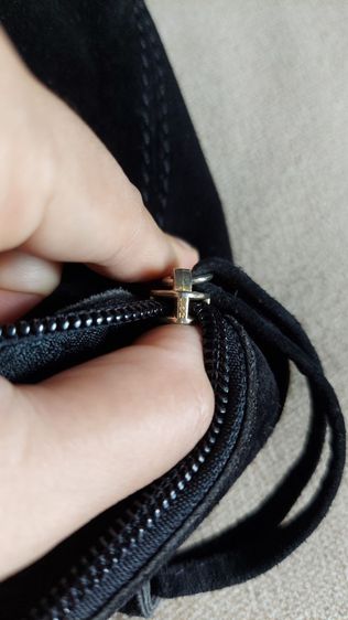 กระเป๋าผ้ากำมะหยี่ bottega veneta มีถุงผ้า รูปที่ 12