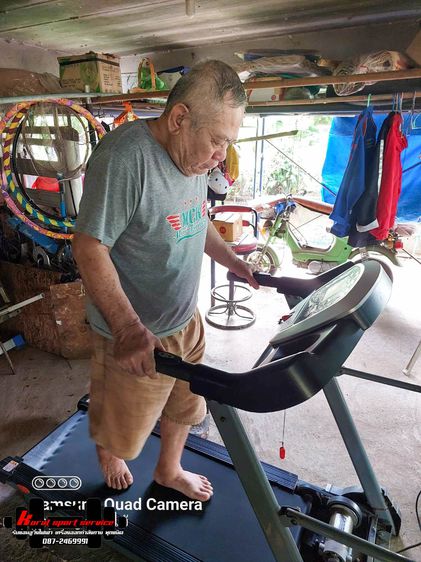  ลู่วิ่งรุ่นเก่า  G-sport GS-8980I OMA-8300 เปลี่ยนสายพานลู่วิ่ง  รูปที่ 2