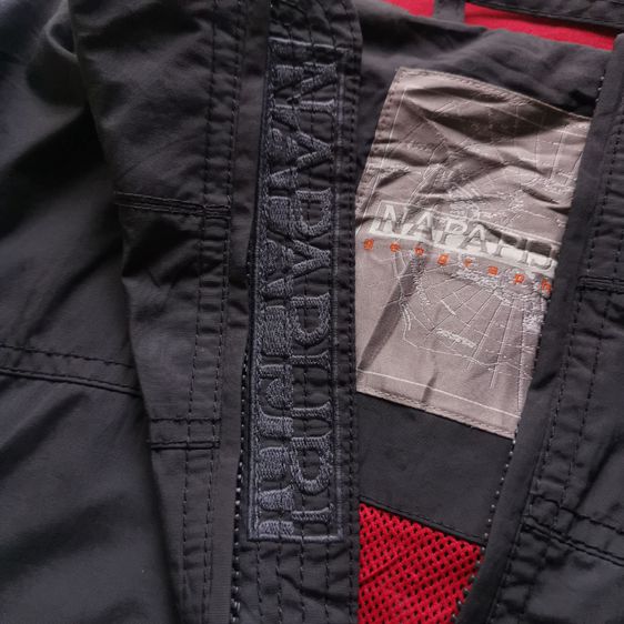 Napapijri Geographic Grey Full Zipper Jacket รอบอก 46”  รูปที่ 8