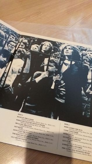แผ่นเสียง The Beatles  แผ่นคู่ รวมฮิต made in usa  1973  lot แรกๆ สภาพดี หายากแล้ว รูปที่ 4