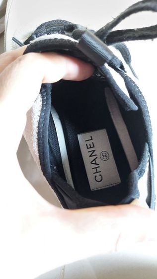 รองเท้าผ้าใบ Chanel ไซส์ 37  รูปที่ 6