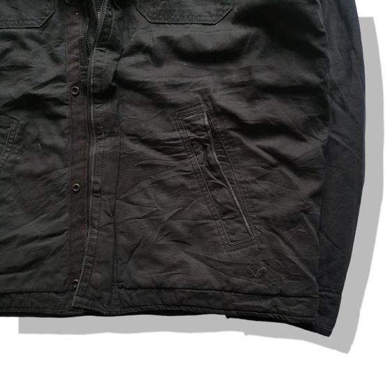 American Eagle Black Full Zipper Jacket รอบอก 48”  รูปที่ 5