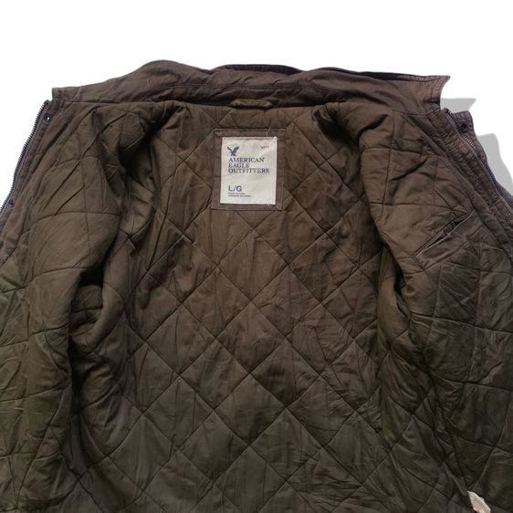 American Eagle Brown Military Jacket รอบอก 48” รูปที่ 3