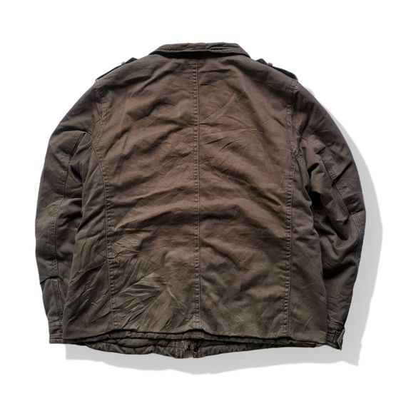 American Eagle Brown Military Jacket รอบอก 48” รูปที่ 8