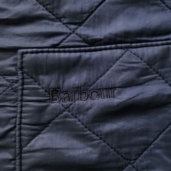 Barbour Grey Polar Quilt Jacket รอบอก 48” รูปที่ 9