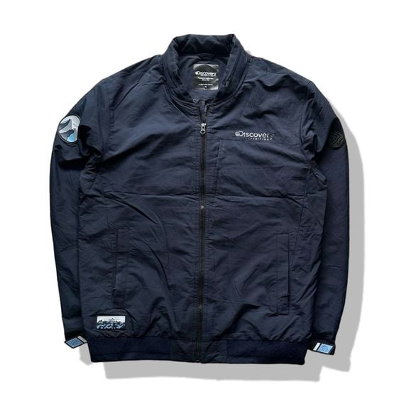 Discovery Expedition Navy Blues Hooded Jacket รอบอก 47”