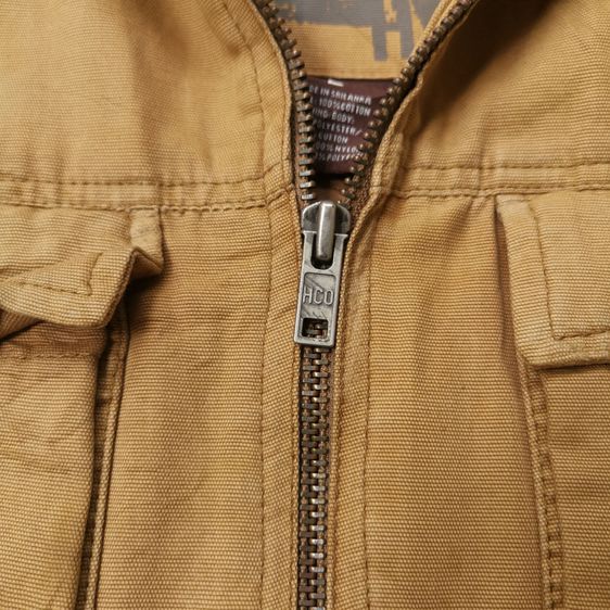 Hollister Brown Zipper Jacket รอบอก 48” รูปที่ 6