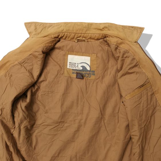 Hollister Brown Zipper Jacket รอบอก 48” รูปที่ 2