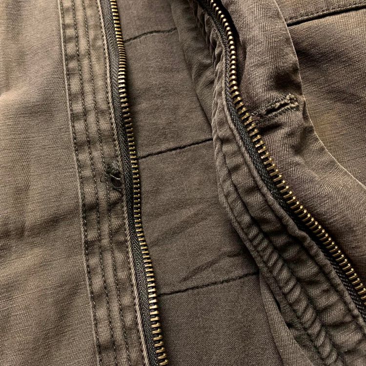 LEVIS Olive Brown Zipper Jacket รอบอก 48” รูปที่ 7