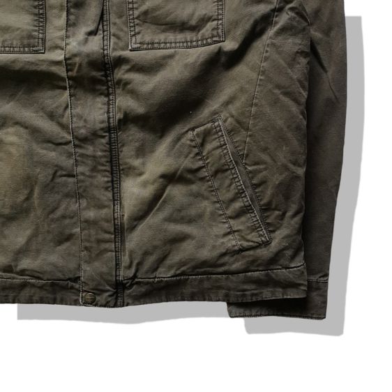 Levis Olive Brown Full Zipper Jacket รอบอก 48” รูปที่ 5