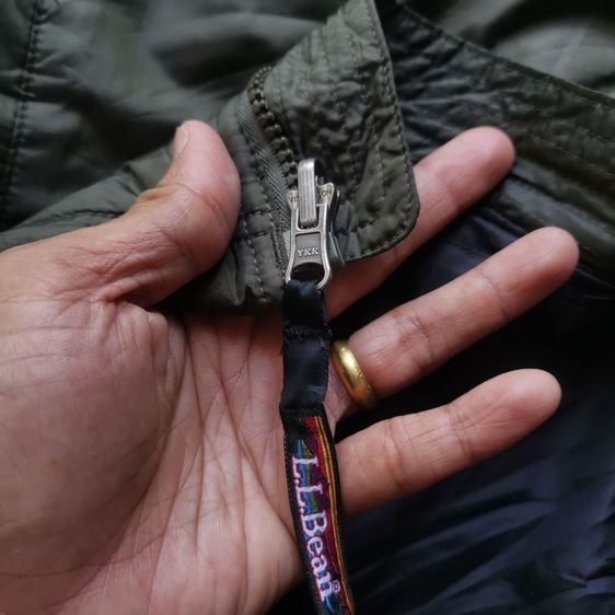 LL Bean Outdoor Full Zipper Jacket รอบอก 48” รูปที่ 5