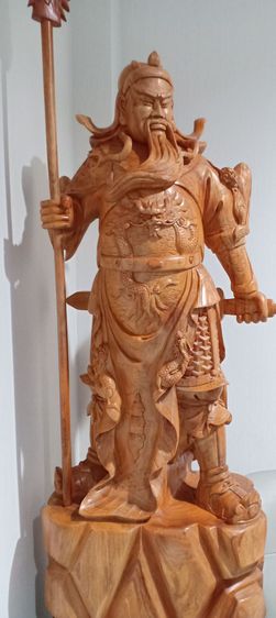 ขายองค์ เทพเจ้ากวนฮู ไม้มะค่า รูปที่ 2