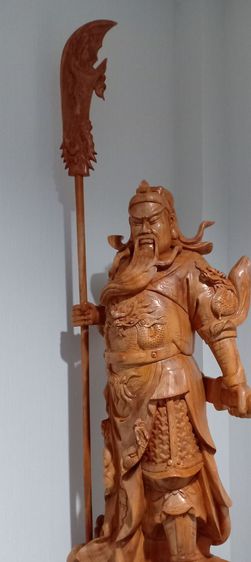 ขายองค์ เทพเจ้ากวนฮู ไม้มะค่า รูปที่ 7