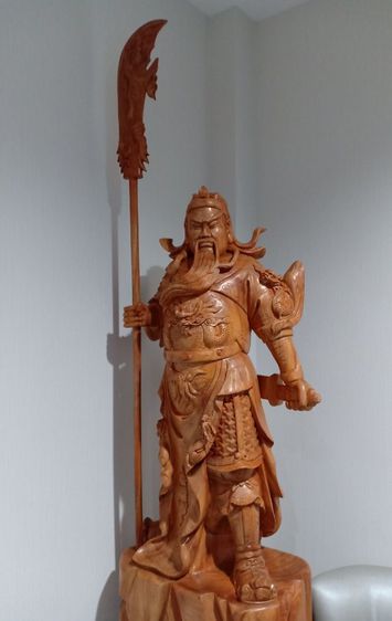 ขายองค์ เทพเจ้ากวนฮู ไม้มะค่า รูปที่ 9