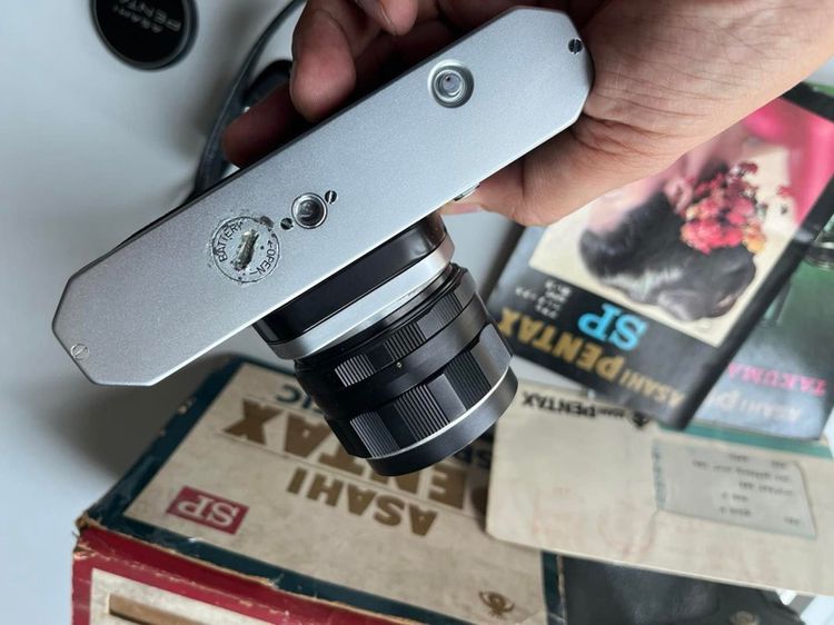 กล้องฟิล์ม PENTAX ASAHI Spotmatic พร้อมเลนส์ super Takumar 55mm f1.8 รูปที่ 7