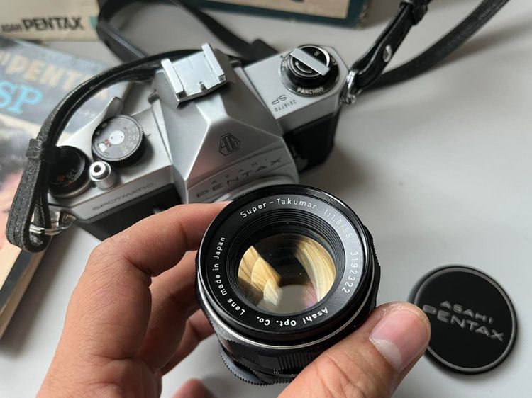 กล้องฟิล์ม PENTAX ASAHI Spotmatic พร้อมเลนส์ super Takumar 55mm f1.8 รูปที่ 11