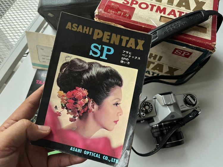 กล้องฟิล์ม PENTAX ASAHI Spotmatic พร้อมเลนส์ super Takumar 55mm f1.8 รูปที่ 16