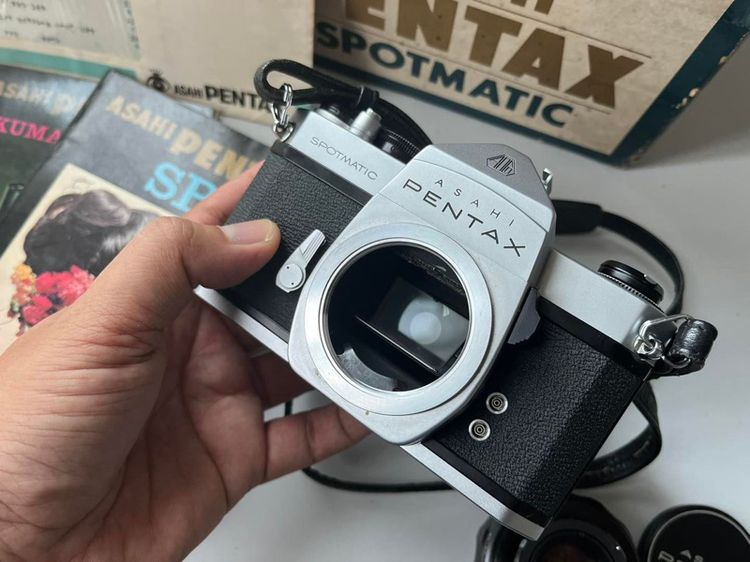 กล้องฟิล์ม PENTAX ASAHI Spotmatic พร้อมเลนส์ super Takumar 55mm f1.8 รูปที่ 8