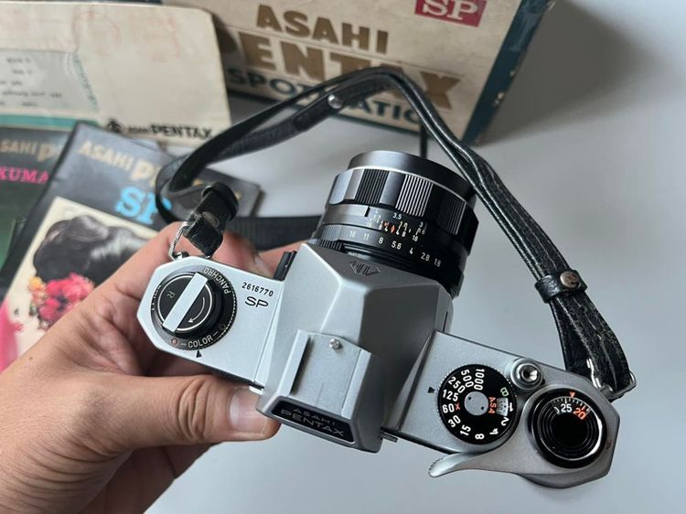 กล้องฟิล์ม PENTAX ASAHI Spotmatic พร้อมเลนส์ super Takumar 55mm f1.8 รูปที่ 5