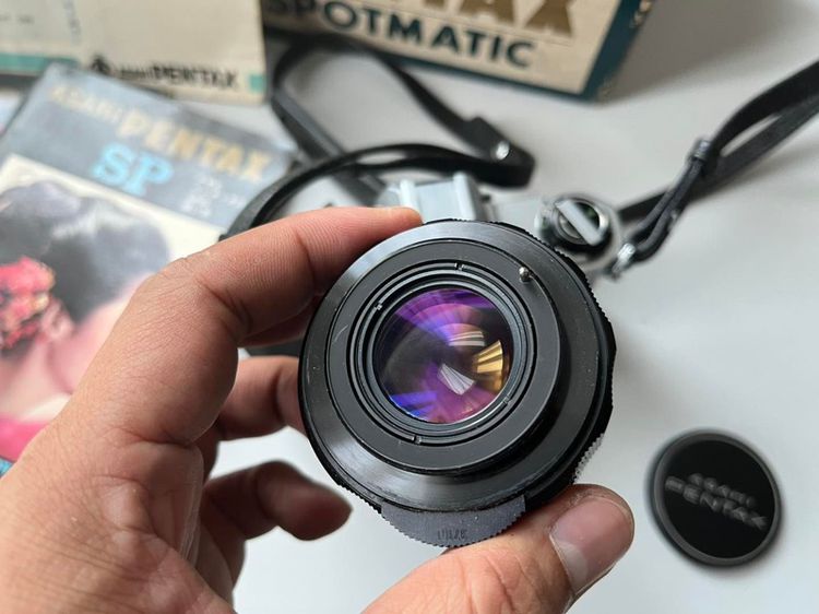 กล้องฟิล์ม PENTAX ASAHI Spotmatic พร้อมเลนส์ super Takumar 55mm f1.8 รูปที่ 9