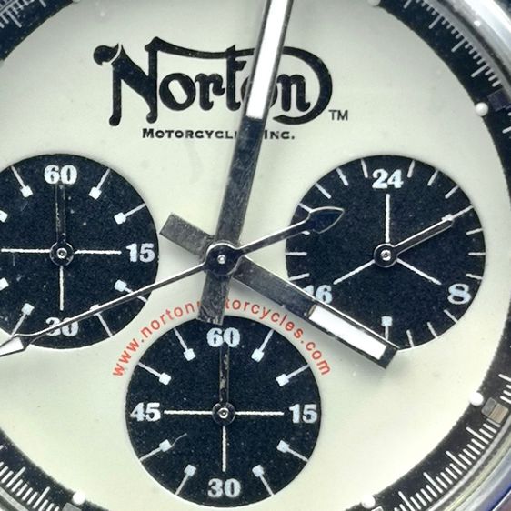 นาฬิกา Norton watch. มีระบบจับเวลา งานหายาก สำหรับคนชื่นชอบมอเตอร์ไชต์ รูปที่ 5