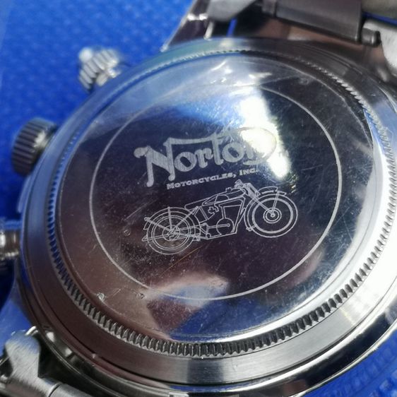 นาฬิกา Norton watch. มีระบบจับเวลา งานหายาก สำหรับคนชื่นชอบมอเตอร์ไชต์ รูปที่ 11