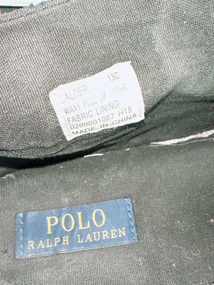 รองเท้า Polo Ralph Lauren Sz.13us47eu31cm รุ่นCalder สีดำล้วน สภาพสวยดี ไม่ขาดซ่อม รูปที่ 13