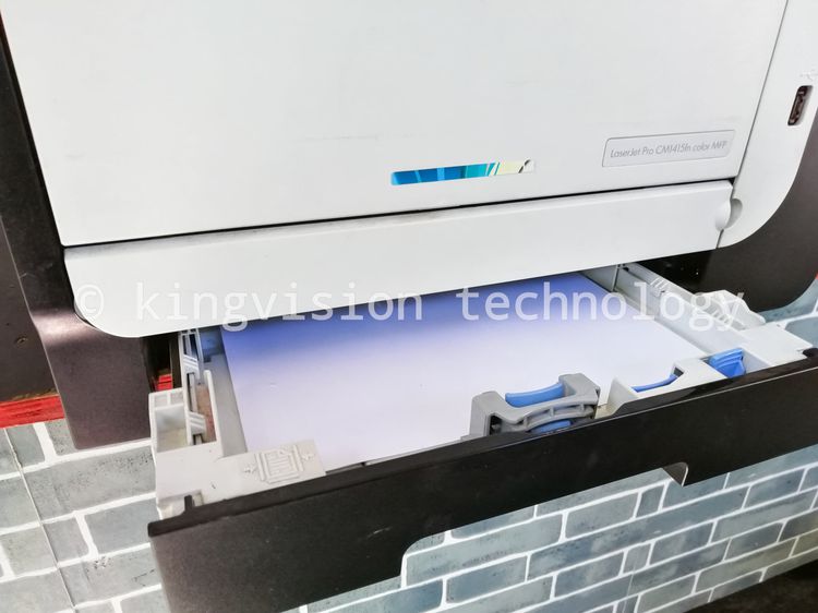 เครื่องเข้าใหม่จ้า HP LaserJet Color Pro CM1415fn มัลติฟังก์ชันเลเซอร์สี (มือสอง) รูปที่ 5