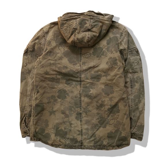 Military 4 Pocket Hooded Jacket รอบอก 47” รูปที่ 2