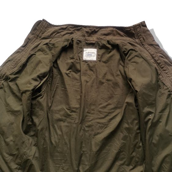 Old Navy Olive Green Military Jacket รอบอก 48” รูปที่ 5