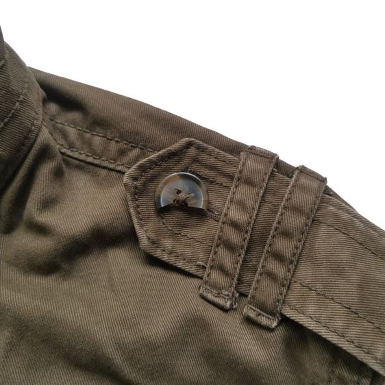 Old Navy Olive Green Military Jacket รอบอก 48” รูปที่ 7