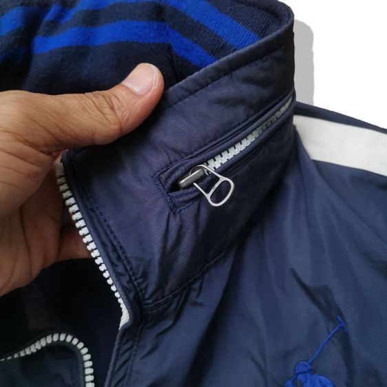 Polo Golf Ralph Lauren Navy Blue Hooded Jacket รอบอก 48” รูปที่ 4