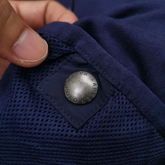 Polo Golf Ralph Lauren Navy Blue Hooded Jacket รอบอก 48” รูปที่ 11