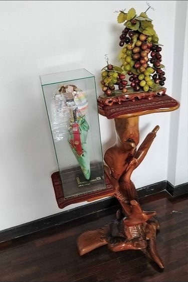 แท่นวางของโชว์​ รากไม้สักทอง รูปที่ 9