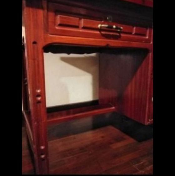 ตู้​ไม้สักทองวินเทจ2ชั้น​ รูปที่ 17