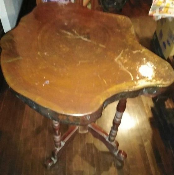 ตู้​ไม้สักทองวินเทจ2ชั้น​ รูปที่ 9