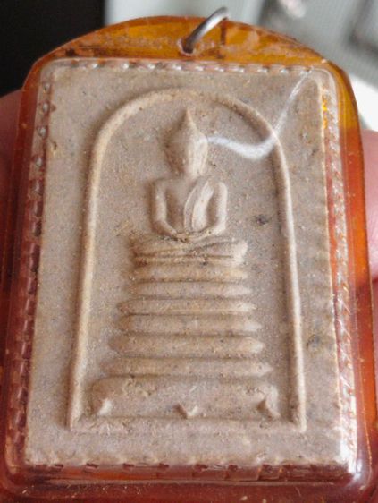 พระสมเด็จเจ็ดชั้นหลังใบโพธิ์หลวงพ่อขอมปี๐๕ รูปที่ 13