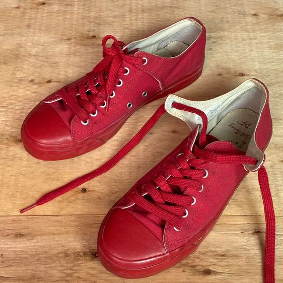 รองเท้าผ้าใบสีแดง p.f. Bob Cousy 42.5 US9 รูปที่ 8