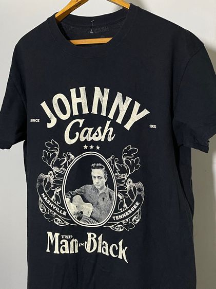 เสื้อวงมือสอง JOHNNY CASH THE MAN IN BLACK Size L มือ2 รูปที่ 2
