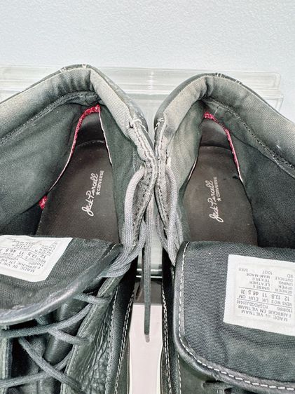 รองเท้า Converse Jack Purcell Sz.12us46.5eu30cm สีดำ สภาพสวย เชือกเดิม ไม่ขาดซ่อม ใส่เที่ยวหล่อ  รูปที่ 13