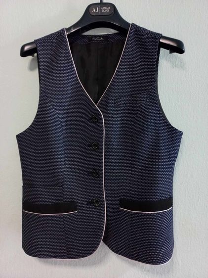 🌈เสื้อกั๊ก เสื้อกั๊กสูท เสื้อสูท เสื้อผ้าที่ควรมีติดตู้ เรียบหรู ผ้าทอแน่นๆสวยๆจากประเทศญี่ปุ่น🌈 รูปที่ 4